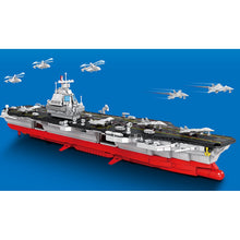 Load image into Gallery viewer, 1806PCS Military WW2 003 Fujian Class Aircraft Carrier Figure Model Toy Building Block Brick Gift Kids Compatible Lego