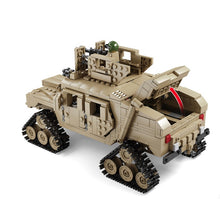 Load image into Gallery viewer, 1463PCS Military 2 in 1 M1A2 Main Battle Tank Abrams MBT Hummer Building Block Brick Model Toy Figure Gift Set Kids New Compatible with Lego