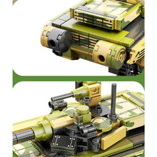 Load image into Gallery viewer, 429PCS Military WW2 T-90M Main Battle Tank Figure Model Toy Building Block Brick Gift Kids