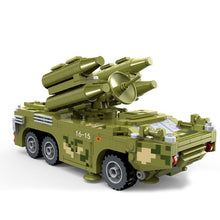 Load image into Gallery viewer, 623PCS Military WW2 HQ-7 Anti Aircraft Missile Truck Car Figure Model Toy Building Block Brick Gift Kids