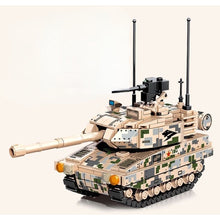 Load image into Gallery viewer, 455PCS Military WW2 ZTQ-15 Type 15 Light Tank Figure Model Toy Building Block Brick Gift Kids