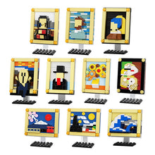 Load image into Gallery viewer, MOC Mini Famous Painting Art Gallery World Model Toy Building Block Brick Gift Kids Display