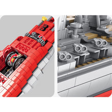 Load image into Gallery viewer, 1731PCS Military Admiral Class Ironclad HMS Hood Battleship Model Toy Building Block Brick Gift Kids Compatible Lego