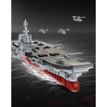 Load image into Gallery viewer, 2002PCS Military WW2 2in1 Shandong Aircraft Carrier 001A Arleigh Burke Class Destroyer Figure Model Toy Building Block Brick Gift Kids