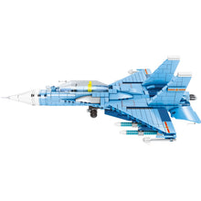 Load image into Gallery viewer, 657PCS Military WW2 SU-30 Flanker C Air Fighter Aircraft Figure Model Toy Building Block Brick Gift Kids Compatible Lego