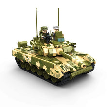 Load image into Gallery viewer, 848PCS Military WW2 99A Main Battle Tank Figure Model Toy Building Block Brick Gift Kids