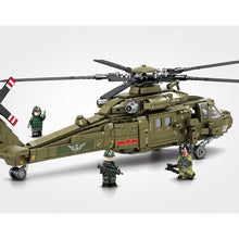 Load image into Gallery viewer, 750PCS Military Z20 Attack Helicopter Figure Model Toy Building Block Brick Gift Kids