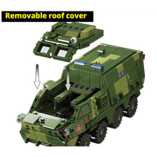 Load image into Gallery viewer, 481PCS Military WW2 Medical Armored Vehicle Car Model Toy Building Block Brick Gift Kids