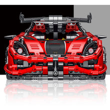 Load image into Gallery viewer, 1505PCS MOC Technic Red Super Racing Sports Car Model Toy Building Block Brick Gift Kids Compatible Lego 1:14