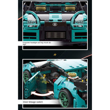 Load image into Gallery viewer, 1190PCS MOC Technic GTR Super Racing Sports Car Model Toy Building Block Brick Gift Kids Compatible Lego 1:14