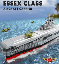 Load image into Gallery viewer, MOC Military USS KMS HMS Class Battleship Aircraft Carrier Model Toy Building Block Brick Gift Kids Compatible Lego