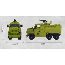 Load image into Gallery viewer, 481PCS Military WW2 Transport Truck Car Model Toy Building Block Brick Gift Kids