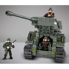 Load image into Gallery viewer, 750PCS Military Sherman Tank Model Figures Building Block Brick Toy Gift Set Kids New