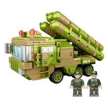 Load image into Gallery viewer, 407PCS Military WW2 HQ-9 Anti Aircraft Missiles System Truck Figure Model Toy Building Block Brick Gift Kids