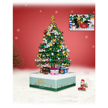 Load image into Gallery viewer, 506PCS Micro Mini Christmas Tree Music Musical Box Santa Model Building Block Brick Toy Gift Set Kids New