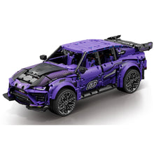 Load image into Gallery viewer, 2375PCS MOC Technic Speed Racing SUV Blue URUS Sports Car Model Toy Building Block Brick Gift Kids Display Compatible Lego 1:8