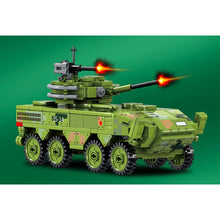 Load image into Gallery viewer, 275PCS MOC Military WW2 ZBD-09 8x8 Infantry Fighting Vehicle IFV Figure Model Toy Building Block Brick Gift Kids