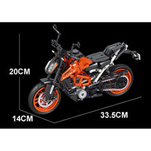 Load image into Gallery viewer, 718PCS MOC Technic Speed Street Motorcycle Motor Bike Model Toy Building Block Brick Gift Kids Compatible Lego