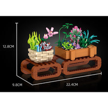 Load image into Gallery viewer, 963PCS Bonsai Mini Succulent Plants Flower Model Building Block Brick Toy Display Gift Set Kids New