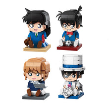 Load image into Gallery viewer, MOC Comic Cartoon Detective Conan Mouri Ran Haibara Ai Kaitou Kid Figure Model Toy Building Block Brick Gift Kids Compatible Lego