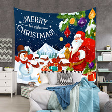 Load image into Gallery viewer, Tapestry Home Decor Wall Hanging Living Room Bedroom Christmas Gift Santa Snow
