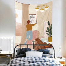 Load image into Gallery viewer, Tapestry Home Decor Wall Hanging Living Bed room Tablecloth Life Natural Chic