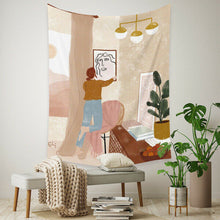 Load image into Gallery viewer, Tapestry Home Decor Wall Hanging Living Bed room Tablecloth Life Natural Chic