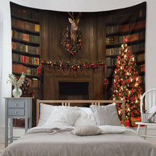 Load image into Gallery viewer, Tapestry Home Decor Wall Hanging Living Room Bedroom Christmas Fireplace
