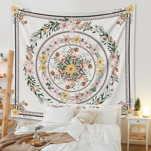 Load image into Gallery viewer, Tapestry Home Decor Wall Hanging Living Bed room Tablecloth Flower Flora Bouquet