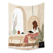 Load image into Gallery viewer, Tapestry Home Decor Wall Hanging Living Bed room Tablecloth Life Natural Chic