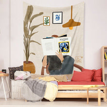 Load image into Gallery viewer, Tapestry Home Decor Wall Hanging Living Bed room Tablecloth Life Natural Chic