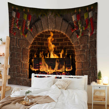 Load image into Gallery viewer, Tapestry Home Decor Wall Hanging Living Room Bedroom Christmas Fireplace Gift