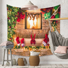 Load image into Gallery viewer, Tapestry Home Decor Wall Hanging Living Room Bedroom Christmas Fireplace Gift