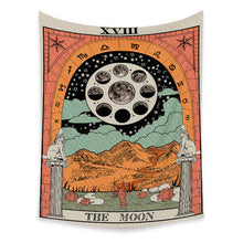 Load image into Gallery viewer, Tapestry Home Decor Wall Hanging Living Bed room Tablecloth Bohemia Tarot Moon