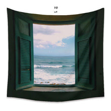 Load image into Gallery viewer, Tapestry Home Decor Wall Hanging Living Bed room Tablecloth Scenery Window View