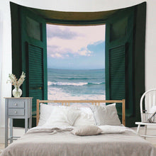 Load image into Gallery viewer, Tapestry Home Decor Wall Hanging Living Bed room Tablecloth Scenery Window View