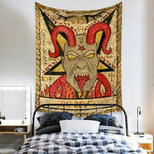 Load image into Gallery viewer, Tapestry Home Decor Wall Hanging Living Bed room Tablecloth Tarot Bohemia Devil