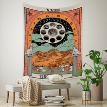 Load image into Gallery viewer, Tapestry Home Decor Wall Hanging Living Bed room Tablecloth Bohemia Tarot Moon