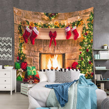 Load image into Gallery viewer, Tapestry Home Decor Wall Hanging Living Room Bedroom Christmas Fireplace Gift