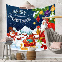 Load image into Gallery viewer, Tapestry Home Decor Wall Hanging Living Room Bedroom Christmas Gift Santa Snow