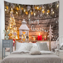 Load image into Gallery viewer, Tapestry Home Decor Wall Hanging Living Room Bedroom Christmas Gift Snow Candle