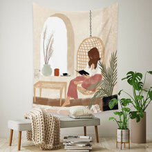 Load image into Gallery viewer, Tapestry Home Decor Wall Hanging Living Bed room Tablecloth Life Natural Chic