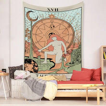 Load image into Gallery viewer, Tapestry Home Decor Wall Hanging Living Bed room Tablecloth Bohemia Tarot Star