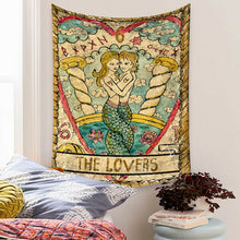 Load image into Gallery viewer, Tapestry Home Decor Wall Hanging Living Bed room Tablecloth Tarot Card Lovers
