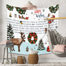 Load image into Gallery viewer, Tapestry Home Decor Wall Hanging Living Room Bedroom Christmas Deer Santa Gift
