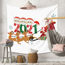 Load image into Gallery viewer, Tapestry Home Decor Wall Hanging Living Room Bedroom Christmas Gift Santa 2021