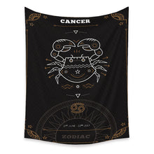 Load image into Gallery viewer, Tapestry Home Decor Wall Hanging Living Bed room Tablecloth Zodiac Cancer