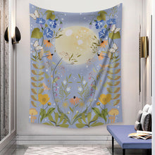 Load image into Gallery viewer, Tapestry Home Decor Wall Hanging Living Bed room Tablecloth Bohemia Moon flora