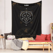 Load image into Gallery viewer, Tapestry Home Decor Wall Hanging Living Bed room Tablecloth Zodiac Leo bohemia