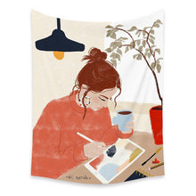 Load image into Gallery viewer, Tapestry Home Decor Wall Hanging Living Bed room Tablecloth Life Natural Chic